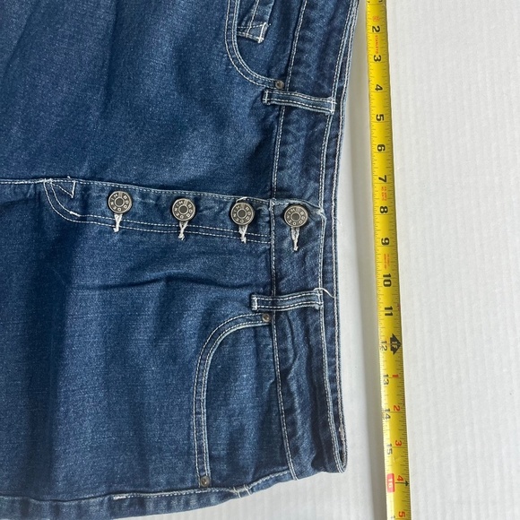 BDG Sz 31 Urban Outfitters Denim Shorts Super High Rise Foxy Vintage Casual - Picture 5 of 7